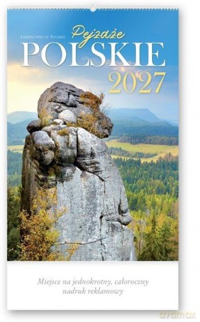 Kalendarz 2027 reklamowy Pejzaże polskie [KALENDARZ]