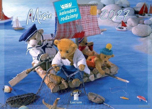 Kalendarz 2027 rodzinny Misie [KALENDARZ]