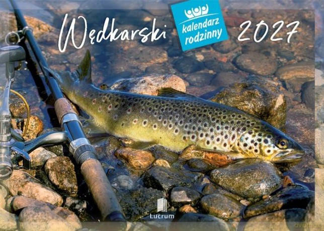 Kalendarz 2027 rodzinny Wędkarski [KALENDARZ]