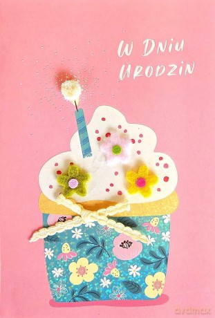 Karnet B6 Urodziny