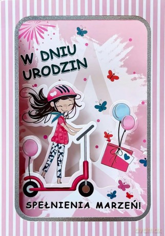 Karnet B6 Urodziny