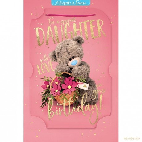Karnet holograficzny 3D For a special daughter