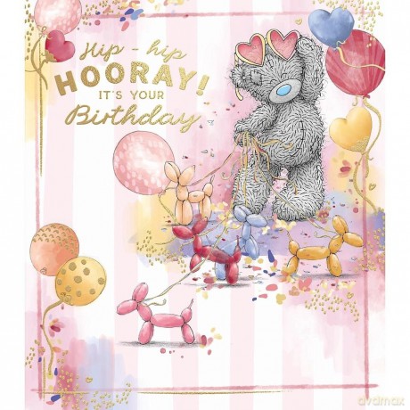 Karnet Urodziny Hip-hip hooray! It's your birthday