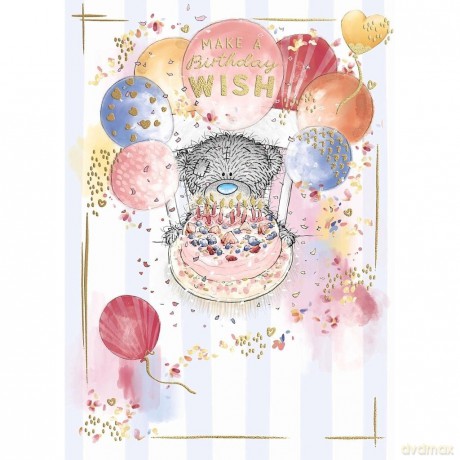 Karnet Urodziny Make a birthday wish