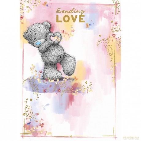 Karnet Urodziny Sending love