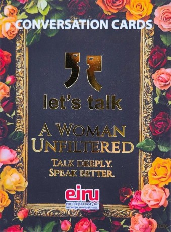 Karty Konwersacyjne. Let's talk a Woman Unfiltered [KSIĄŻKA]