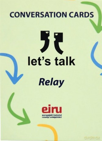 Karty Konwersacyjne. Let's talk Relay [KSIĄŻKA]