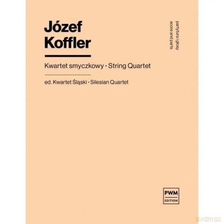 Kwartet smyczkowy - Józef Koffler [KSIĄŻKA]