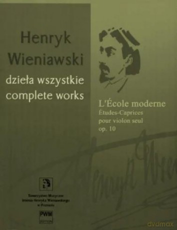 L'Ecole moderne - Etudes-Caprices - Henryk Wieniawski [KSIĄŻKA]