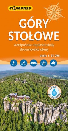 Mapa turystyczna - Góry Stołowe 1:35 000