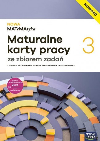 MATeMAtyka LO 3 Nowa Matematyka Karty pracy + zb.zadań zakres podstawowyiR [KSIĄŻKA]