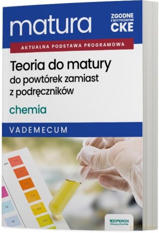 Matura 2027 Chemia Vademecum Teoria do matury - Joanna Drzeżdżon, Dagmara Jacewicz [KSIĄŻKA]