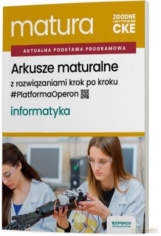 Matura 2027 Informatyka. Arkusze maturalne zakres rozszerzony - Piotr Dobosiewicz, Jarosław Drzeżdżon [KSIĄŻKA]