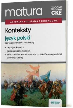 Matura 2027 Język polski Konteksty - Izabela Tomczyk-Spólna [KSIĄŻKA]