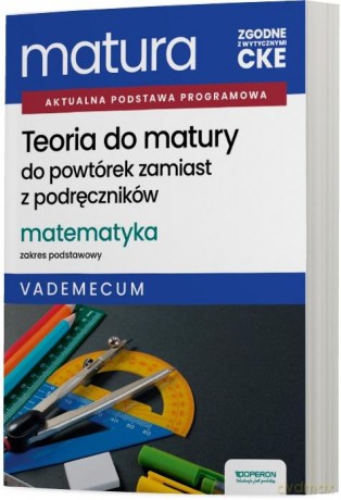 Matura 2027 Matematyka Vademecum zakres podstawowy - Adam Konstantynowicz, Anna Konstantynowicz, Małgo [KSIĄŻKA]