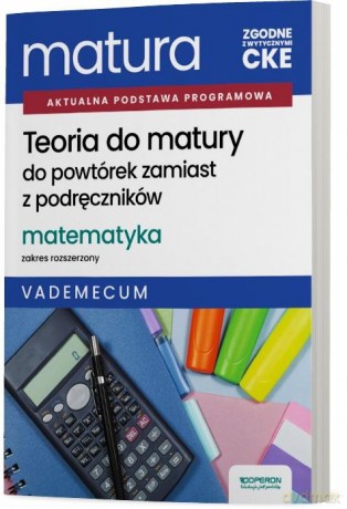 Matura 2027 Matematyka Vademecum zakres rozszerzony - Adam Konstantynowicz, Anna Konstantynowicz, Małgo [KSIĄŻKA]