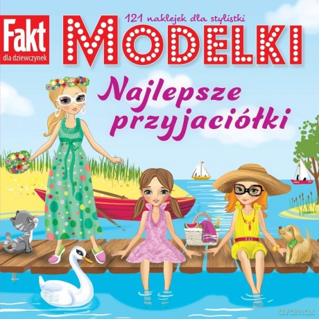 Modelki Najlepsze przyjaciółki. 121 naklejek dla.. [KSIĄŻKA]