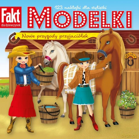 Modelki. Nowe przygody przyjaciółek + naklejki [KSIĄŻKA]