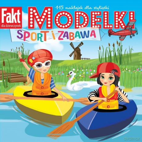 Modelki. Sport i zabawa. 115 naklejek dla stylistk [KSIĄŻKA]