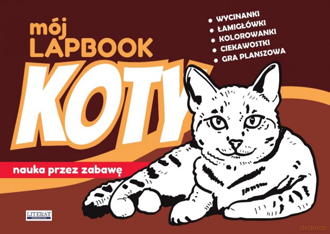 Mój lapbook. Koty. Nauka przez zabawę - Beata Guzowska [KSIĄŻKA]