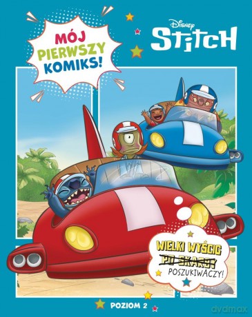 Mój pierwszy komiks Poziom 2 Wielki wyścig... [KOMIKS]