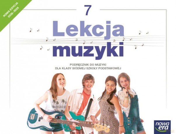 Muzyka SP 7 Lekcja muzyki neon podręcznik 2026 [KSIĄŻKA]