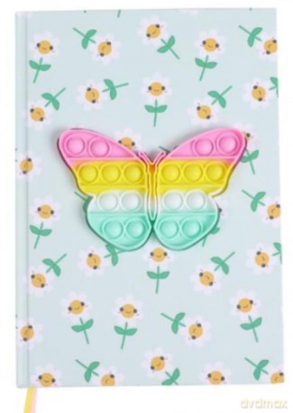 Notatnik z nadrukiem motyl