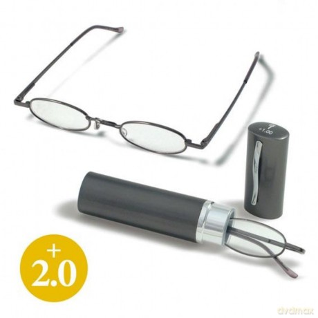 Okulary do czytania w etui +2.0
