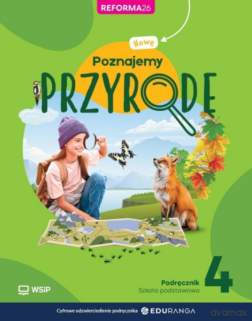 Przyroda SP 4 Nowe poznajemy przyrodę podręcznik [KSIĄŻKA]