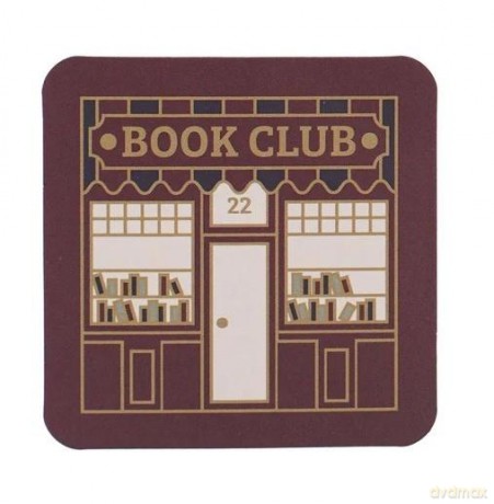 Pulteney Press Naklejka Vinyl Klub książki