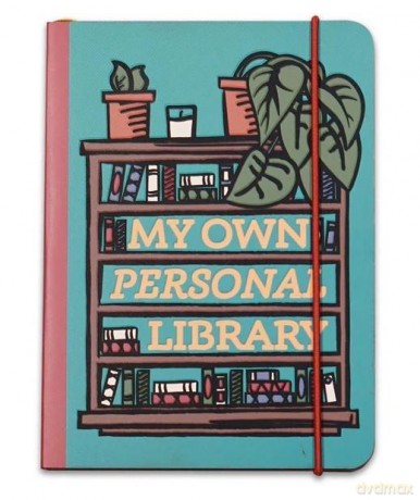 Pulteney Press Notatnik A6 My Own Personal Library