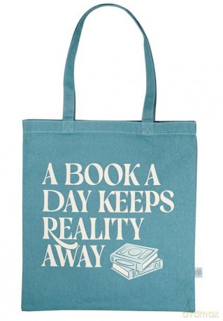 Pulteney Press Torba bawełniana A Book A Day Keeps