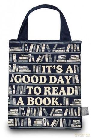 Pulteney Press Torba bawełniana mini - Dobry dzień
