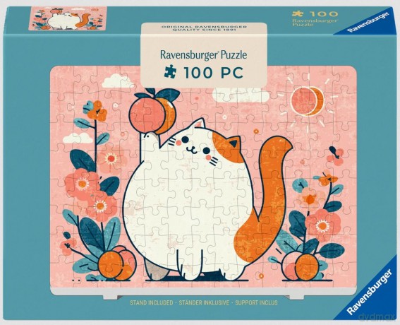 RAVENSBURGER 2D 100 el. Peach Flavored Mini [PUZZLE]