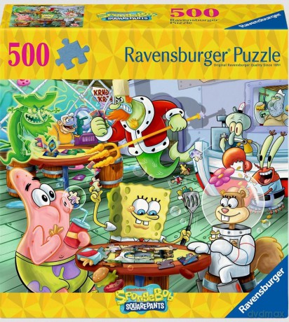 RAVENSBURGER 2D 500 el. Spongebob [PUZZLE]
