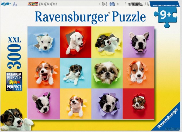 RAVENSBURGER 300 el. 2D Pieski [PUZZLE]