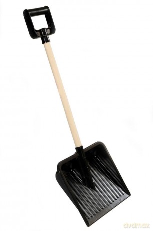 Snow spade with wooden handle 70cm