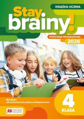 Stay brainy! 4 książka ucznia [KSIĄŻKA]