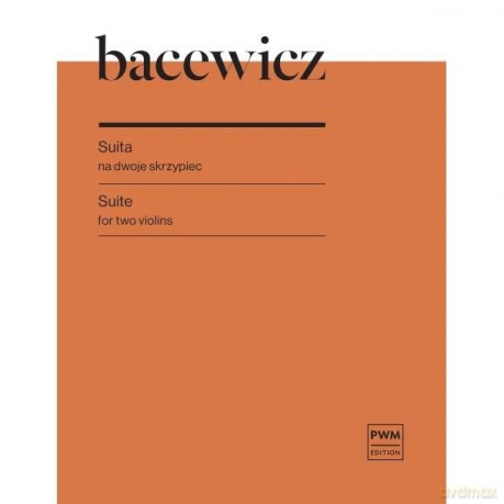 Suita na 2 skrzypiec - Grażyna Bacewicz [KSIĄŻKA]