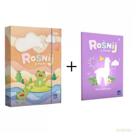 Superpakiet Rośnij z nami. Poziom A i A+ +Zeszyt.. [KSIĄŻKA]