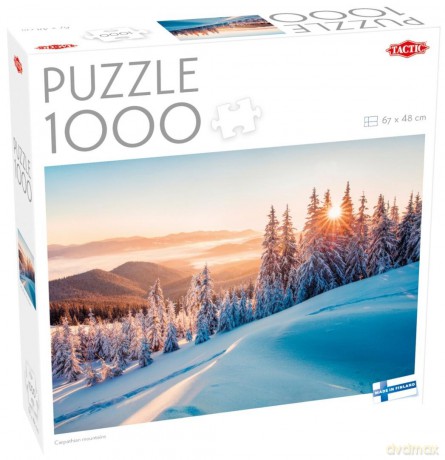 TACTIC 1000 el. Carpathian mountains [PUZZLE]