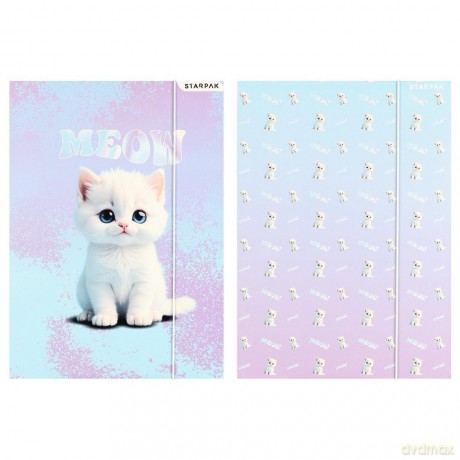 Teczka z gumką cute kitty