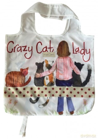 Torba na zakupy Crazy Cat Lady Kociara