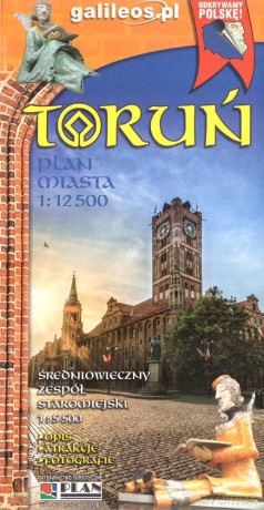 Toruń, Kujawy, Ziemia Chełmińska - mapa