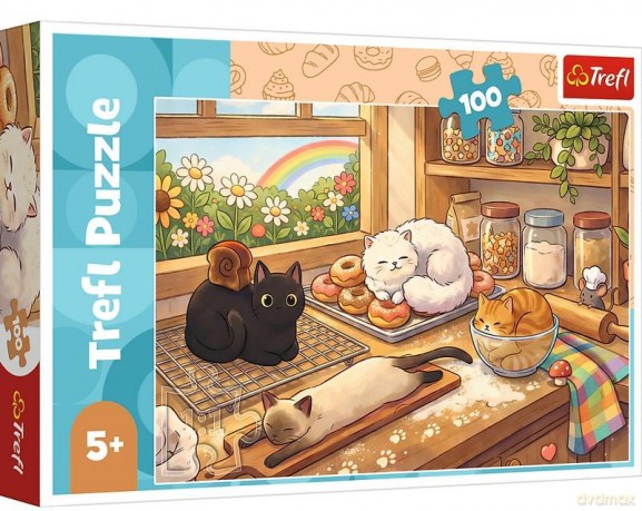 TREFL 100 el. Kociaki łobuziaki [PUZZLE]