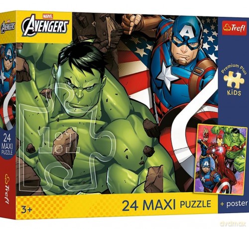 TREFL 24 el. Maxi Bohaterowie jak ze snu [PUZZLE]