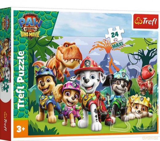 TREFL 24 el. Maxi Prehistoryczna przyjaźń [PUZZLE]