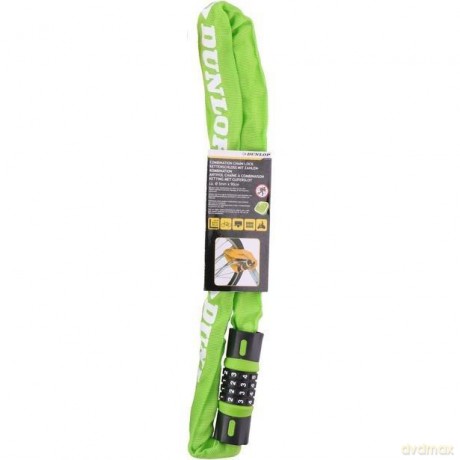 Zapięcie Rowerowe Dunlop Łańcuch Na Szyfr 90cm