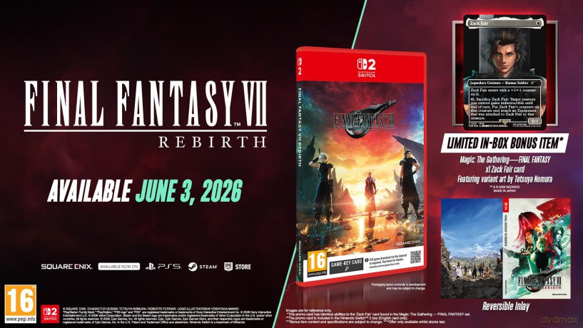 Final Fantasy VII (7) Rebirth ((+ Exclusive Magic: The Gathering-Final Fantasy Promo Card) (Day 1 Edition) [GRA SWITCH 2]