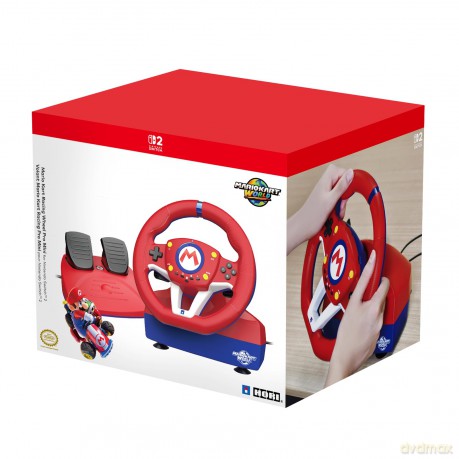 HORI - Mario Kart Racing Wheel Pro MINI - Red - Switch 2